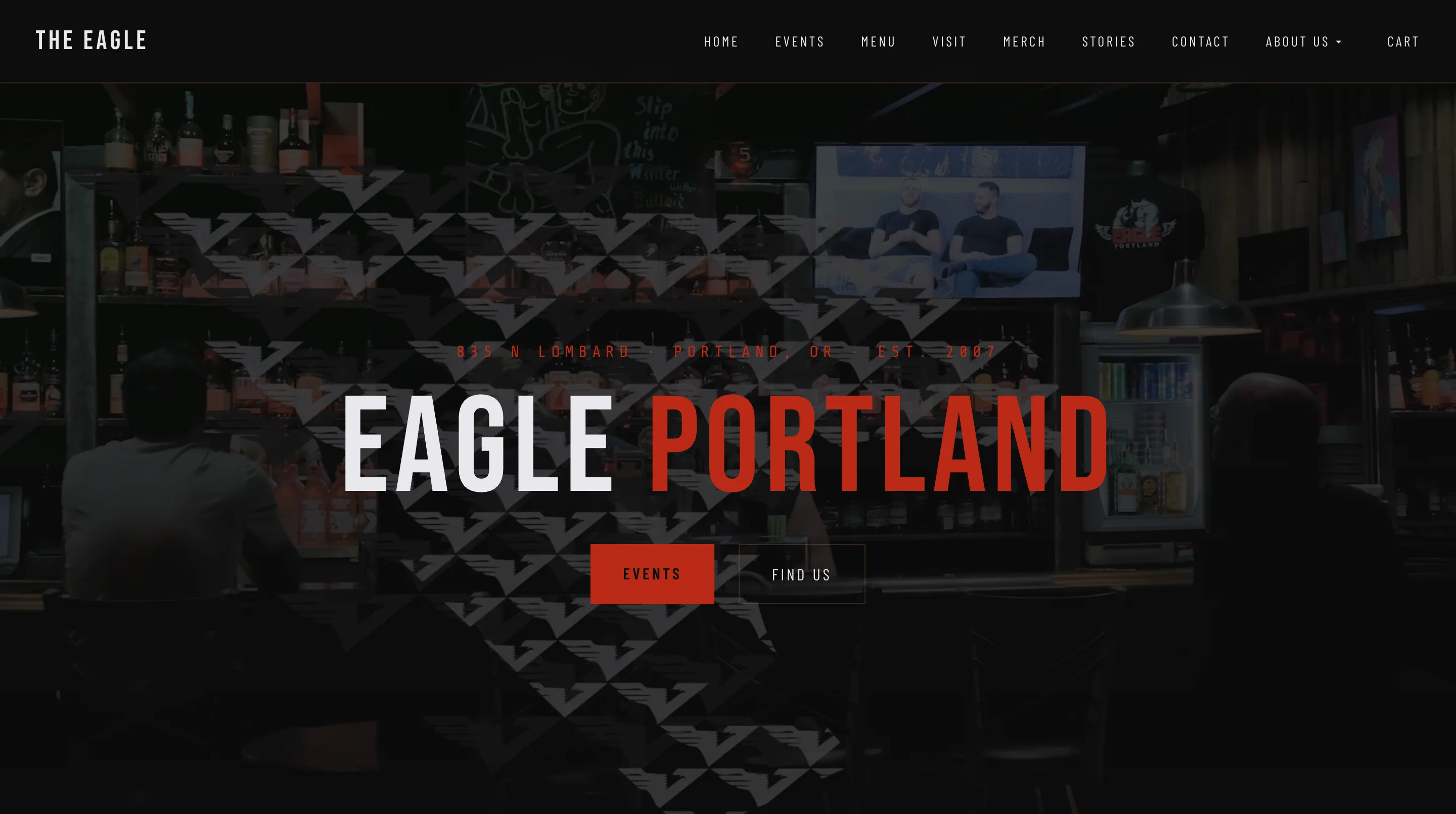Eagle Portland, the live production build