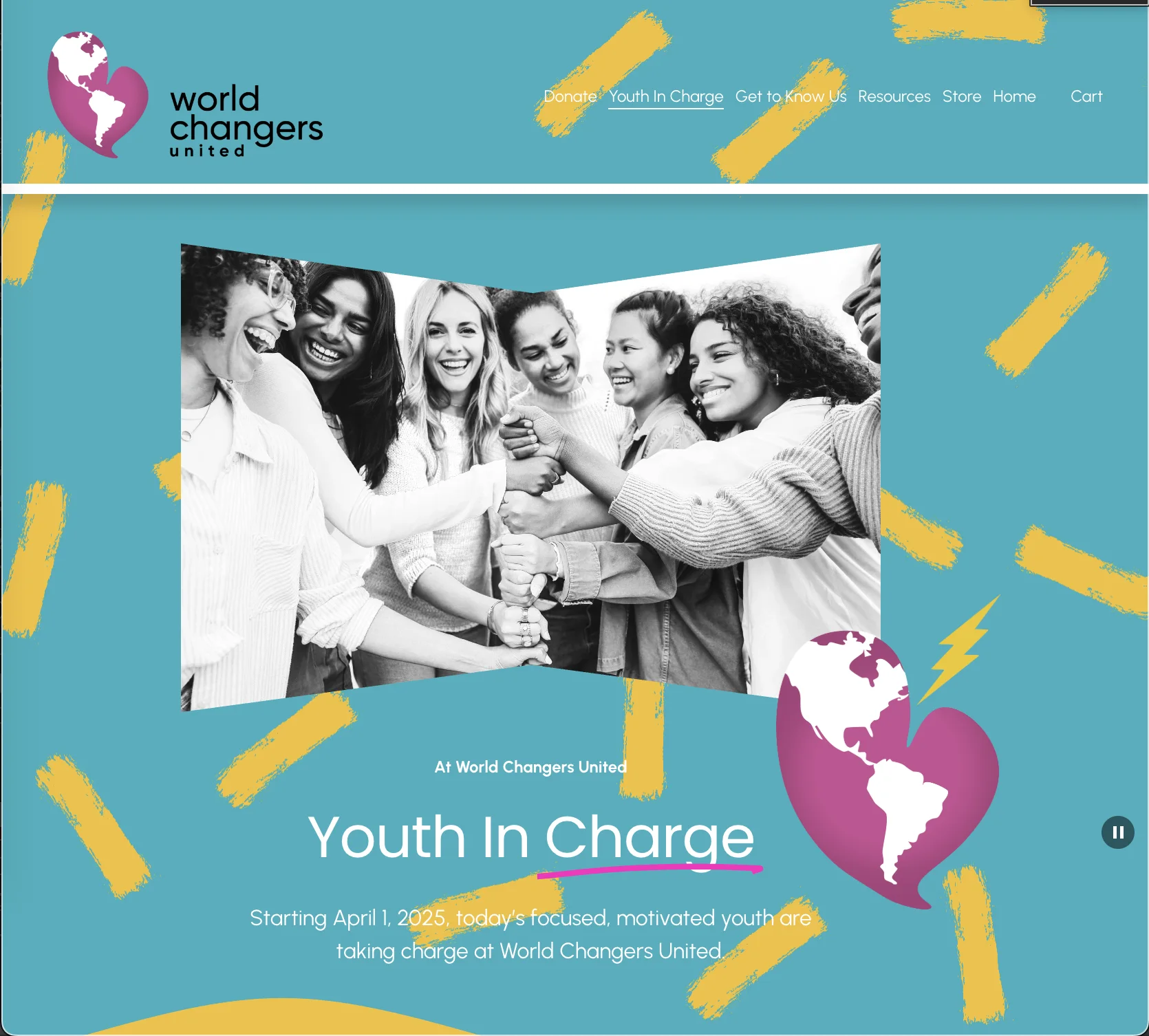 World Changers United website, store
